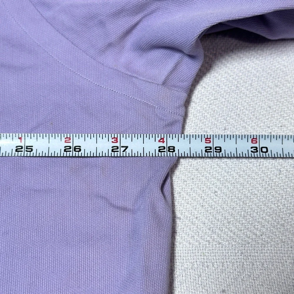 NEW Polo Ralph Lauren Button Shirt Mens 2XL Marlowe Silk Cotton‎ Lavender Purple